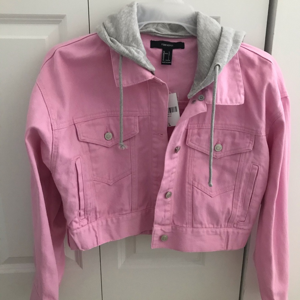 Pink Jean Jacket